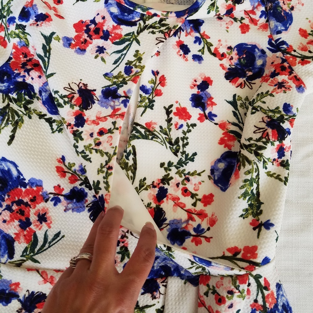 *Donated* Faux Wrap Dress - Picture 3 of 8